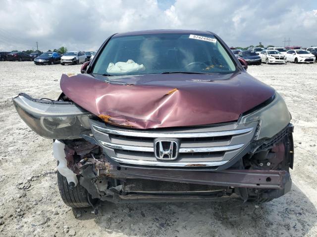 5J6RM3H52DL013215 - 2013 HONDA CR-V EX 勃艮第红 照片 5