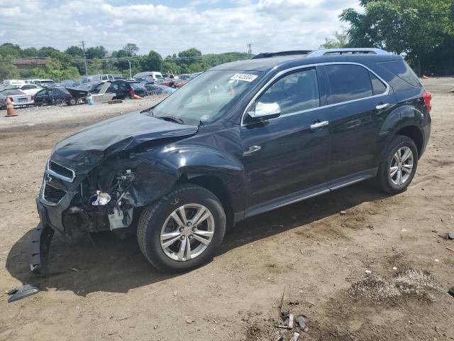 2GNFLGE52C6104393 - 2012 CHEVROLET EQUINOX LTZ BLACK photo 1