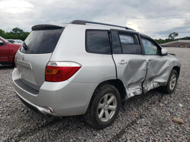 5TDKK3EH8AS018960 - 2010 TOYOTA HIGHLANDER SE GRAY photo 3