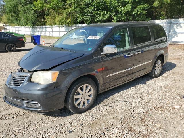 2C4RC1CG5CR255203 - 2012 CHRYSLER TOWN & COU TOURING L CHARCOAL photo 1
