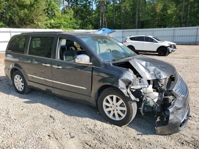 2C4RC1CG5CR255203 - 2012 CHRYSLER TOWN & COU TOURING L CHARCOAL photo 4