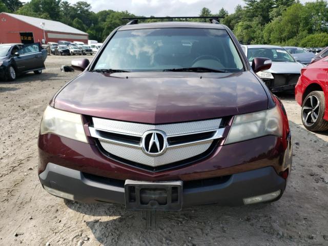 2HNYD28267H520907 - 2007 ACURA MDX BURGUNDY photo 5