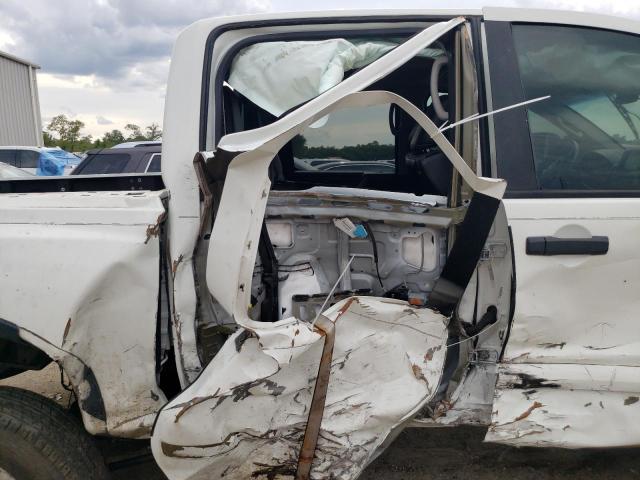 1N6BA0EC4DN305502 - 2013 NISSAN TITAN S WHITE photo 10