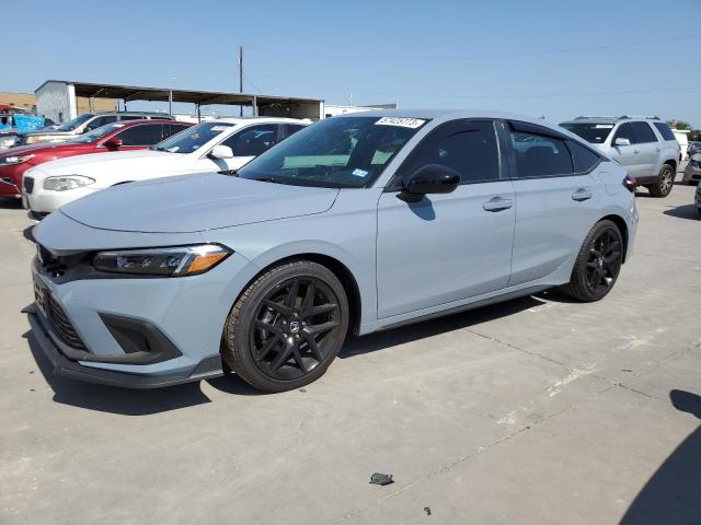 19XFL2H88PE002619 - 2023 HONDA CIVIC SPORT ნაცრისფერი ფოტო 1