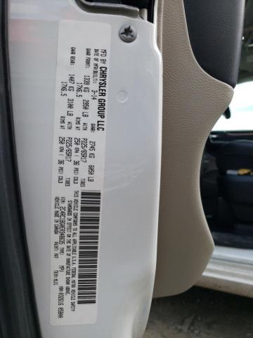 2C4RC1BG0ER348635 - 2014 CHRYSLER TOWN & COU TOURING თეთრი ფოტო 14