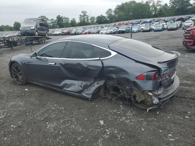 5YJSA1E44JF292049 - 2018 TESLA MODEL S Մոխրագույն լուսանկար 2