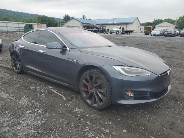 5YJSA1E44JF292049 - 2018 TESLA MODEL S Մոխրագույն լուսանկար 4