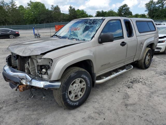 1GTDT196148112061 - 2004 GMC CANYON SILVER photo 1