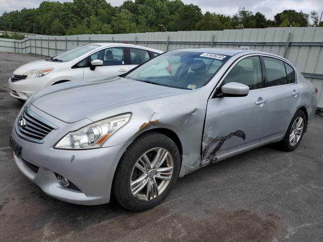 JN1DV6AR9CM730766 - 2012 INFINITI G25 SILVER photo 1