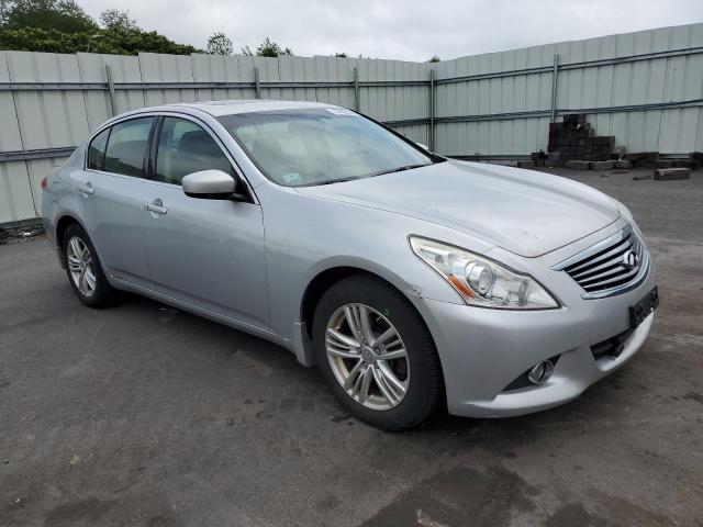 JN1DV6AR9CM730766 - 2012 INFINITI G25 SILVER photo 4