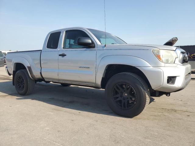 5TFTU4GN1DX044113 - 2013 TOYOTA TACOMA PRERUNNER ACCESS CAB SILVER photo 4