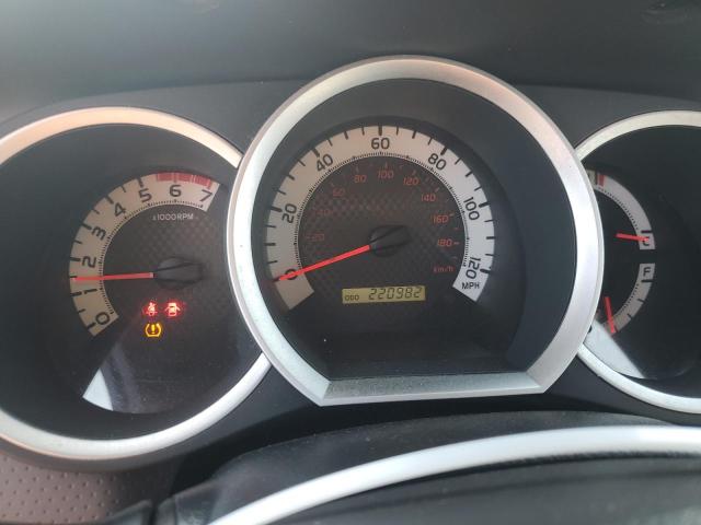 5TFTU4GN1DX044113 - 2013 TOYOTA TACOMA PRERUNNER ACCESS CAB SILVER photo 9