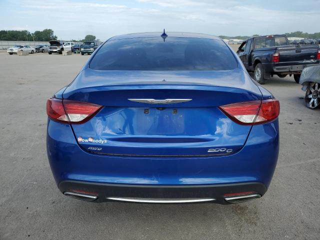 1C3CCCEG7FN644249 - 2015 CHRYSLER 200 C BLUE photo 6