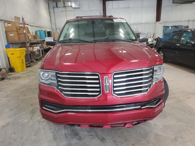 5LMJJ3JT8FEJ07412 - 2015 LINCOLN NAVIGATOR L RED photo 5