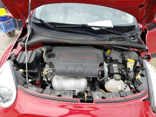 ZFBCFYCB4HP543249 - 2017 FIAT 500X TREKKING RED photo 11