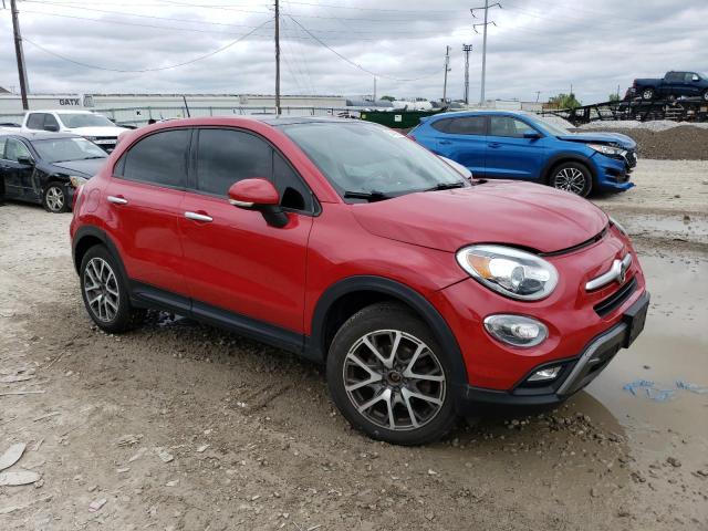 ZFBCFYCB4HP543249 - 2017 FIAT 500X TREKKING RED photo 4