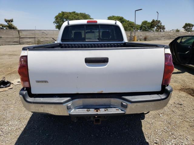 5TEUU42N46Z266541 - 2006 TOYOTA TACOMA ACCESS CAB თეთრი ფოტო 6