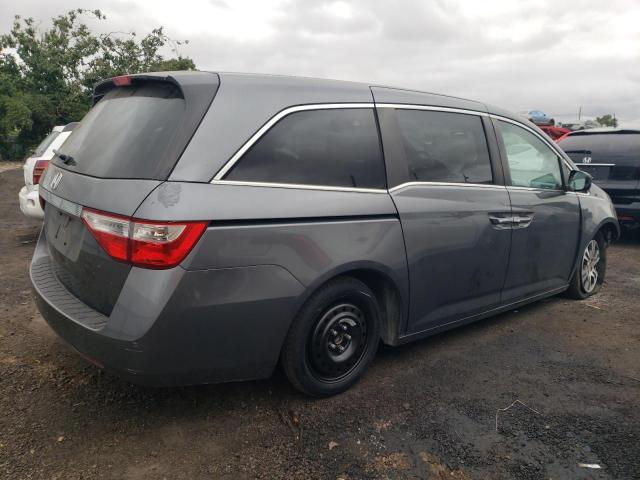 5FNRL5H41CB067702 - 2012 HONDA ODYSSEY EX GRAY photo 3