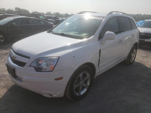 3GNAL3EK7DS579159 - 2013 CHEVROLET CAPTIVA LT WHITE photo 1