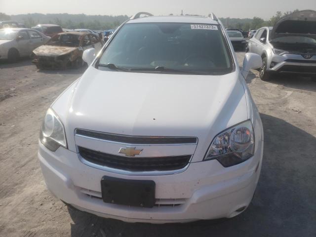 3GNAL3EK7DS579159 - 2013 CHEVROLET CAPTIVA LT WHITE photo 5