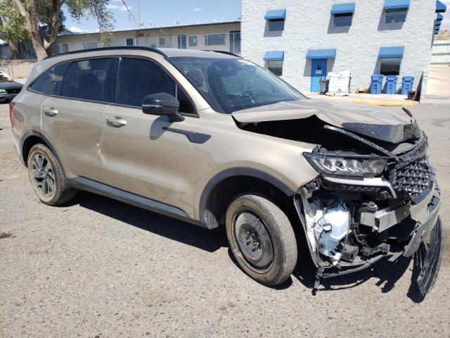 5XYRLDLC3MG004409 - 2021 KIA SORENTO S GOLD photo 4