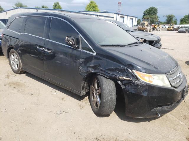 5FNRL5H98BB033735 - 2011 HONDA ODYSSEY TOURING BLACK photo 4