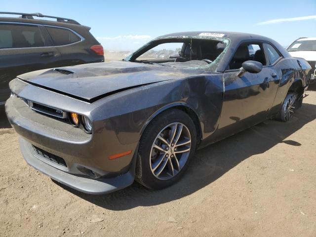 2C3CDZKG7KH752670 - 2019 DODGE CHALLENGER GT GRAY photo 1