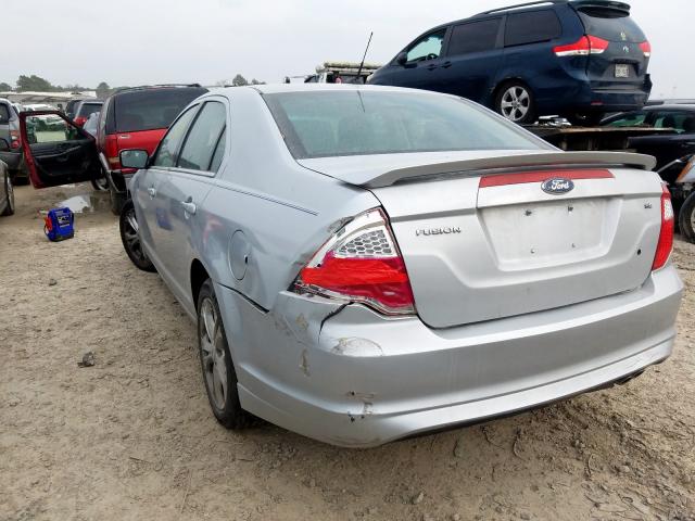 3FAHP0HA5CR217873 - 2012 FORD FUSION SE  photo 3