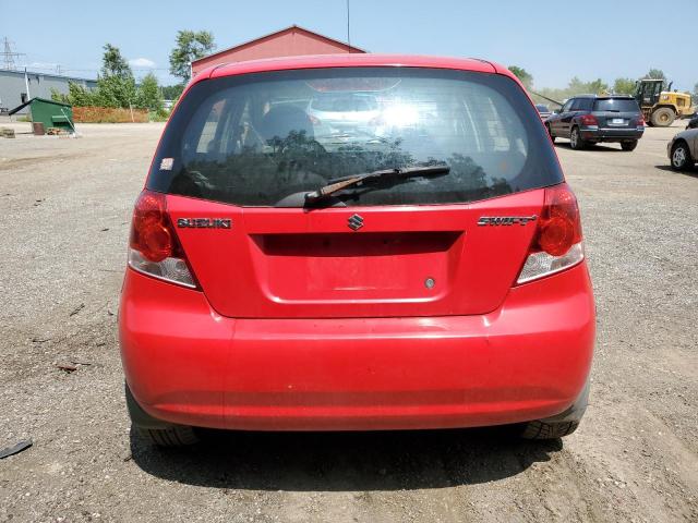 KL5TJ666X8B179999 - 2008 SUZUKI SWIFT RED photo 6