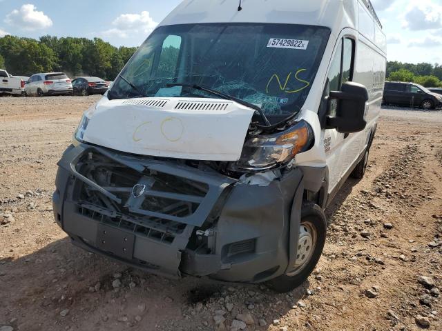 3C6TRVDG2HE536935 - 2017 RAM PROMASTER 2500 HIGH WHITE photo 9