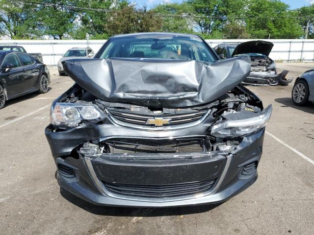 1G1JB5SB7K4132364 - 2019 CHEVROLET SONIC LS CHARCOAL photo 5