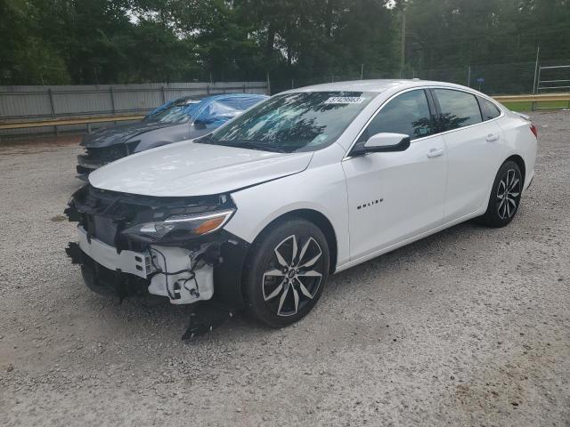 1G1ZG5ST0MF040842 - 2021 CHEVROLET MALIBU RS WHITE photo 1