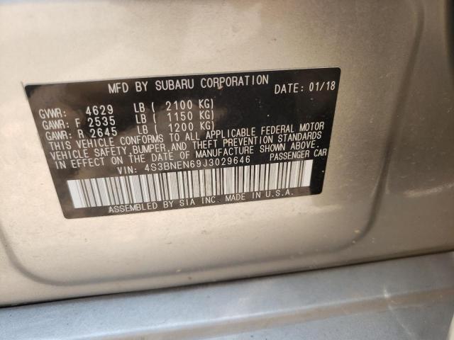 4S3BNEN69J3029646 - 2018 SUBARU LEGACY 3.6R LIMITED SILVER photo 13