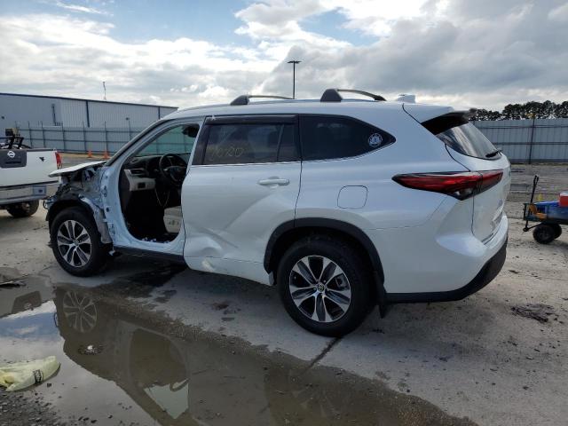 5TDHZRBH9MS533256 - 2021 TOYOTA HIGHLANDER XLE Ağ foto 2