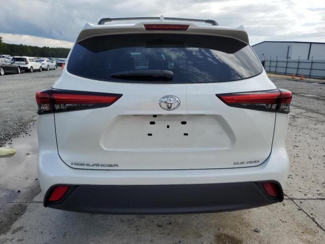 5TDHZRBH9MS533256 - 2021 TOYOTA HIGHLANDER XLE Ağ foto 6
