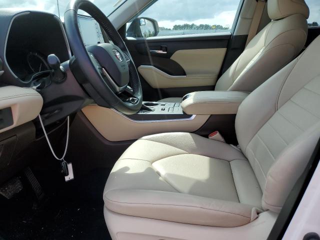 5TDHZRBH9MS533256 - 2021 TOYOTA HIGHLANDER XLE Ağ foto 7