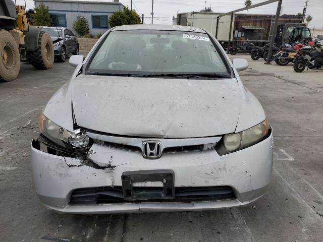 JHMFA16598S002425 - 2008 HONDA CIVIC LX SILVER photo 5