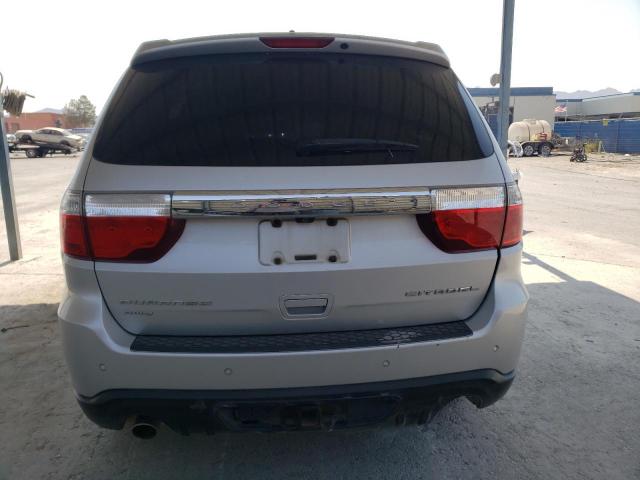 1D4SE5GT2BC689082 - 2011 DODGE DURANGO CITADEL SILVER photo 6