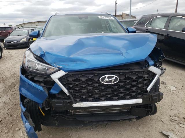 KM8J3CAL0KU006894 - 2019 HYUNDAI TUCSON LIMITED BLUE photo 5