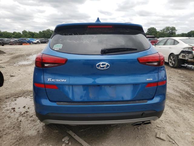 KM8J3CAL0KU006894 - 2019 HYUNDAI TUCSON LIMITED BLUE photo 6