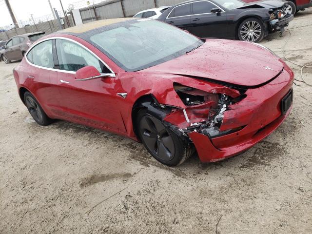 5YJ3E1EA2JF045692 - 2018 TESLA MODEL 3 RED photo 4