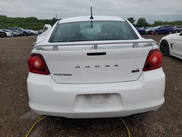 1C3CDZEG6CN276304 - 2012 DODGE AVENGER SXT 白色 照片 6