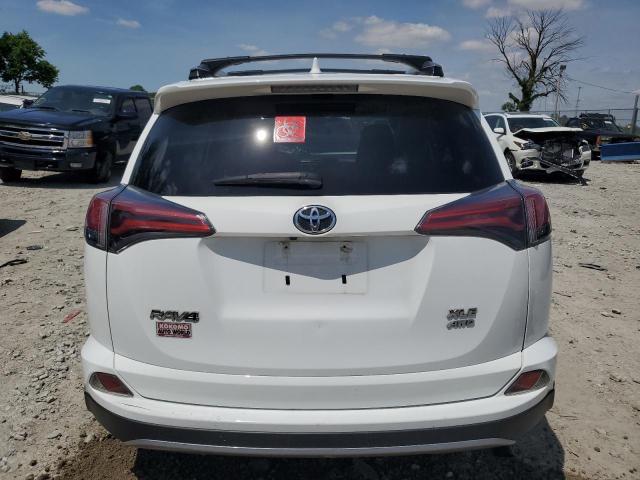 2T3RFREV0HW669617 - 2017 TOYOTA RAV4 XLE WHITE photo 6