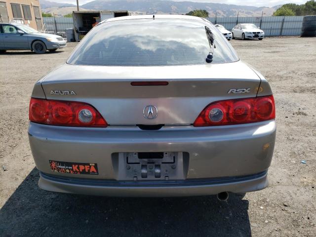 JH4DC54825S001733 - 2005 ACURA RSX TAN photo 6