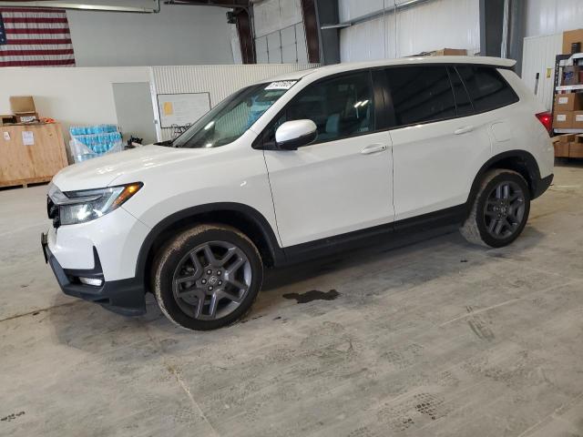 5FNYF8H56NB003932 - 2022 HONDA PASSPORT EXL أبيض صورة 1