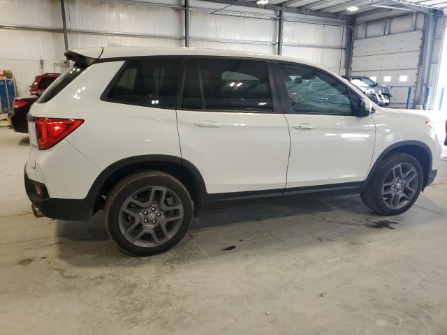5FNYF8H56NB003932 - 2022 HONDA PASSPORT EXL أبيض صورة 3