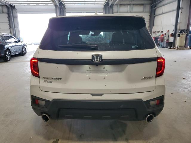 5FNYF8H56NB003932 - 2022 HONDA PASSPORT EXL أبيض صورة 6