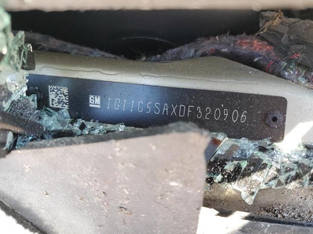 1G11C5SAXDF320906 - 2013 CHEVROLET MALIBU 1LT 金色 照片 12