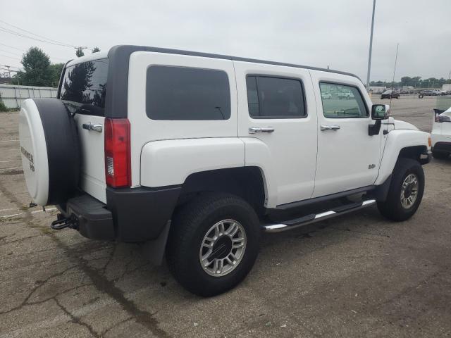 5GTDN13E678215466 - 2007 HUMMER H3 WHITE photo 3