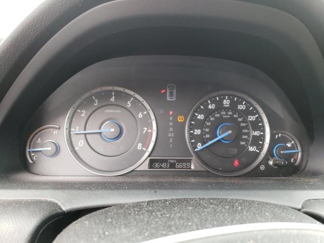 5J6TF1H50CL000269 - 2012 HONDA CROSSTOUR EXL ნაცრისფერი ფოტო 9